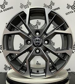 4 CERCHI IN LEGA LANCIA YPSILON MUSA DELTA DA 15