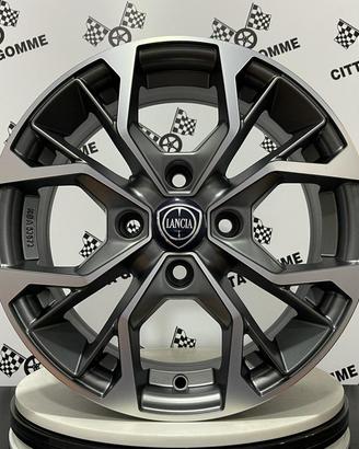 4 CERCHI IN LEGA LANCIA YPSILON MUSA DELTA DA 15