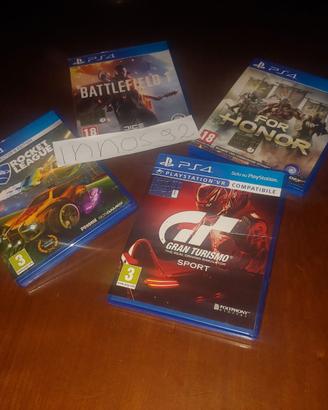 Collezione di 4 Videogiochi per Ps4 A 37€