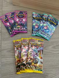 Bustine carte pokemon