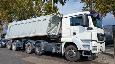 Man TGS 26.480 6X4 CON VASCA RIBALTABILE