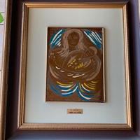 Quadro su lamina argento Giuseppe Viola 2/4