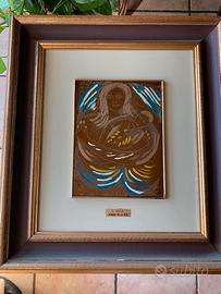 Quadro su lamina argento Giuseppe Viola 2/4