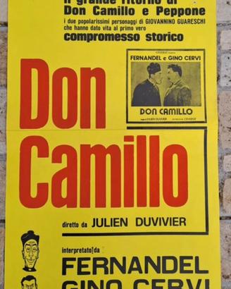 Locandina film “Don Camillo”