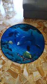 Tappeto tondo cameretta diametro 1 metro 
