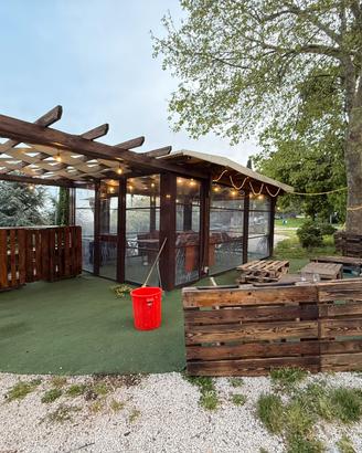 Gazebo legno