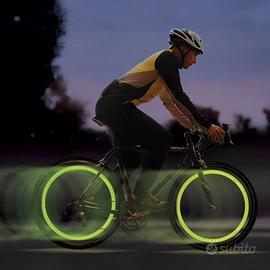 Luce LED per Valvola Ruota Bici Universale