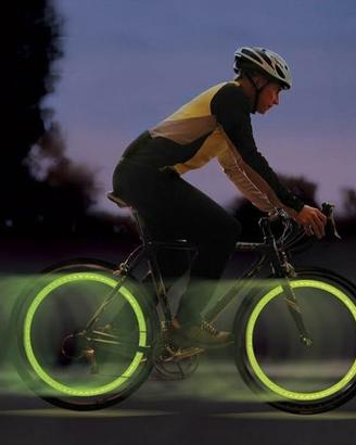 Luce LED per Valvola Ruota Bici Universale