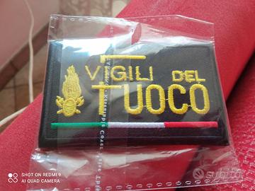 patch vigili del fuoco ricamato 