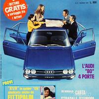 Quattroruote 209/73 Prova Fiat X1/9-Opel Rekord