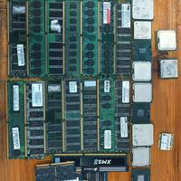 Processori e RAM per recupero metalli o riuso