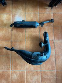 Scarico originale Yamaha DT 125X 2005/2007
