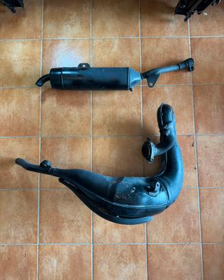 Scarico originale Yamaha DT 125X 2005/2007