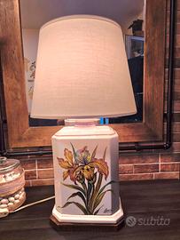 Lampada Vintage Ceramica Firmata Corsi A - Decoro