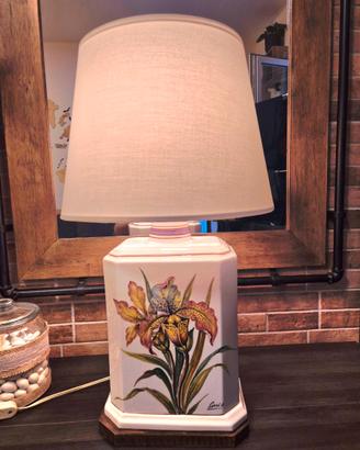 Lampada Vintage Ceramica Firmata Corsi A - Decoro