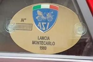LANCIA MONTECARLO S2 1980 ASI TARGA ORO