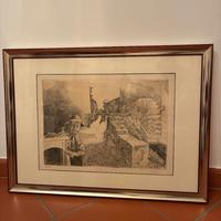 Quadro stampa d’arte firmata Artista G. Martini 81