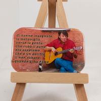 Fabrizio De André (Spilla o calamita a scelta)