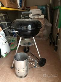 Barbeque Weber + ciminiera