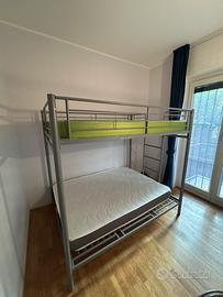 Letto a castello una piazza e mezzo