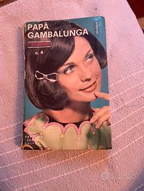 Libro Papà Gambalunga anni 60/70