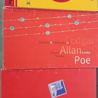 Lotto di 3 libretti Edgar Allan Poe e Charles Dick