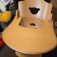 Seggiolino pappa in legno