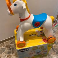 Cavallo a dondolo e spinta Rodeo Chicco