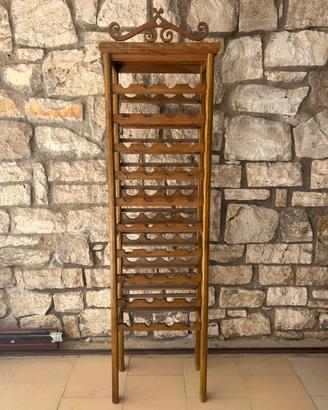 Portabottiglie in legno