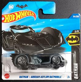 Hot Wheels Batman Arkham Asylum Batmobile Nera