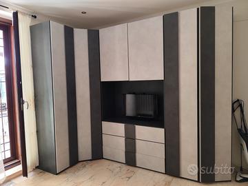 Armadio angolare 140x300x 245H