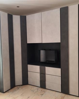 Armadio angolare 140x300x 245H