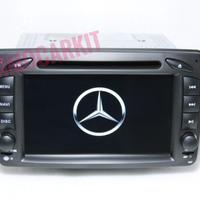 Autoradio car tablet android 11 per mercedes w203