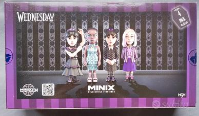 Minix Collectible Figurines - Wednesday Set 4 