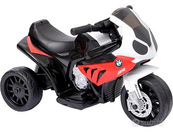Moto giocattolo elettrica BMW con licenza official