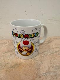 Tazza mug Super Mario con Toad originale Nintendo