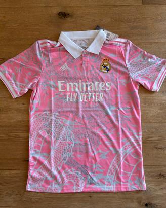 Maglia Real Madrid Concept DRAGONE Rosa/Nero/Oro