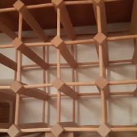 Portabottiglie in legno