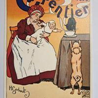 Cartolina Manifesto per il cioccolato.