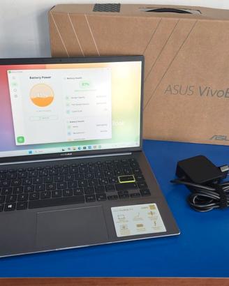 Notebook Asus i5 11a gen 500 SSD 8 Ram batt 87%
