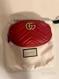 Marsupio gucci marmot rosso