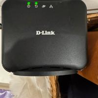 D-Link Modem ADSL2+ Ethernet DSL-320B + filtro