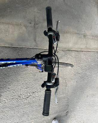 Bici blu marca Zanetti Telaio acciaio taglia S