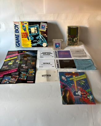 Game boy 1989  con scatola e cartaceo + tetris