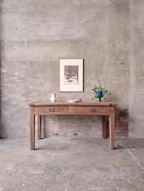 Tavolo rustico in castagno