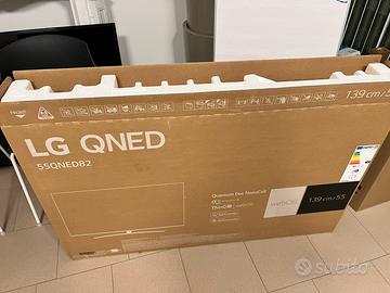 TV LG QNED 55 - Pannello rotto ideale per ricambi