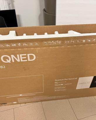 TV LG QNED 55 - Pannello rotto ideale per ricambi