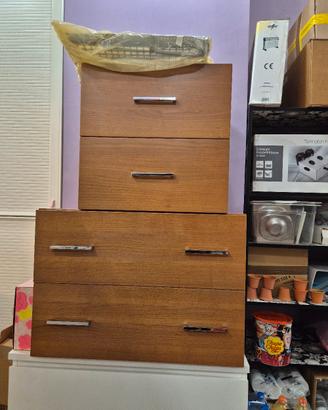 cassettiere sospese per bagno