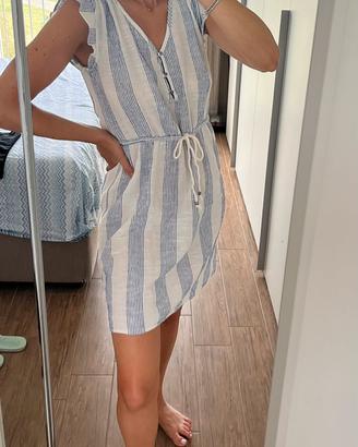 Copricostume bianco e blu Tg. 36