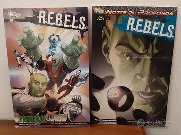 REBELS volumi 1-4 Planeta